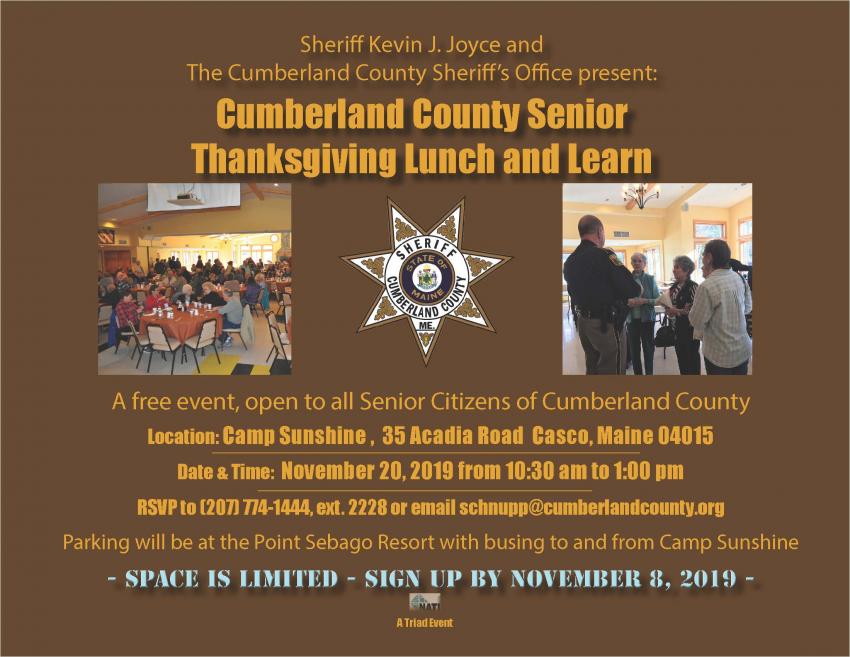 Raymond Newsletter 20191108 Town of Raymond, Maine